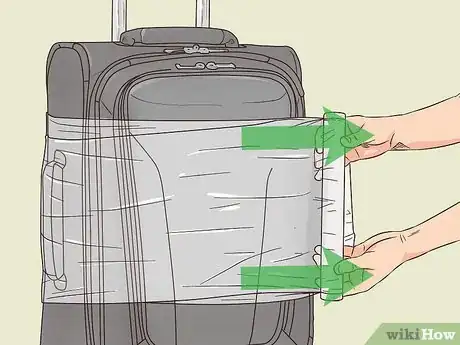 Image titled Wrap Luggage in Plastic at Home Step 6