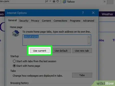 Image titled Make Yahoo! Your Internet Explorer Home Page Step 5