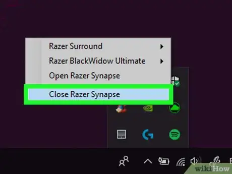 Image titled Uninstall Razer Synapse on PC or Mac Step 1