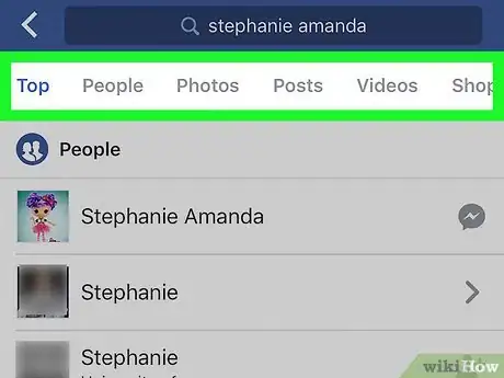 Image titled Filter Search Results on Facebook Step 6