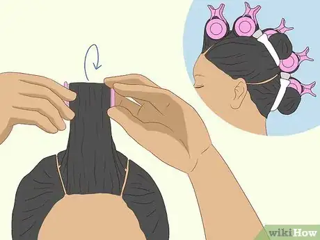 Image titled Use Hair Rollers Step 6