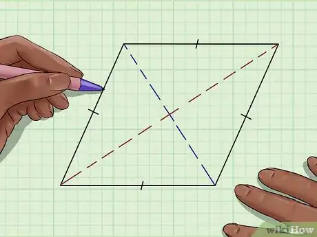 Image titled Find the Perimeter of a Rhombus Step 4