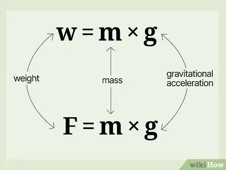 Image titled Calculate Weight from Mass Step 1