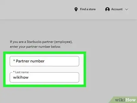 Image titled Add Partner Numbers to Starbucks App Step 7