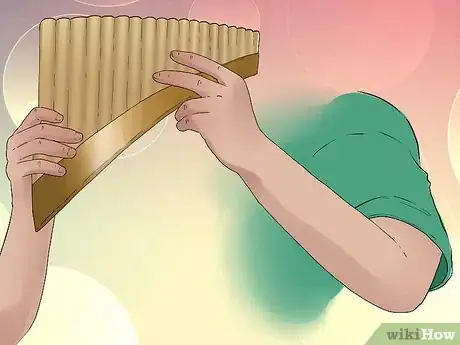 Image titled Play the Panpipe or Pan Flute Step 3