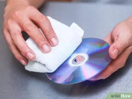 Image titled Repair a CD With Toothpaste Step 2