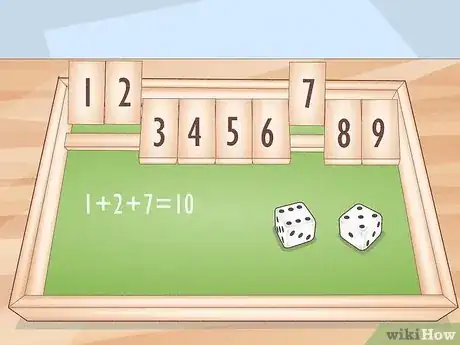 Image titled Play Shut the Box Step 4