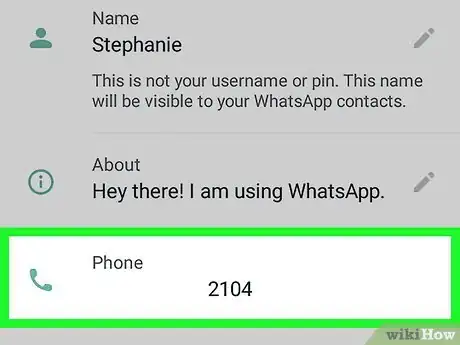 Image titled Hide Your Number on WhatsApp Step 10