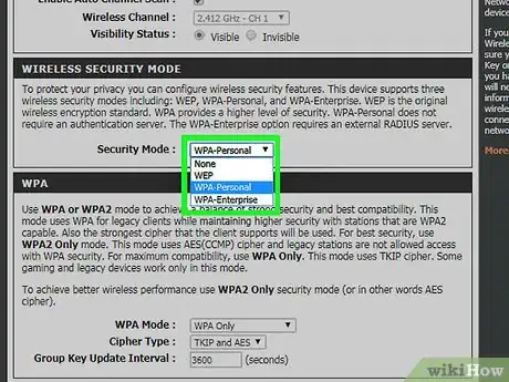 Image titled Set up a Wireless Network (WiFi) Connection Step 7