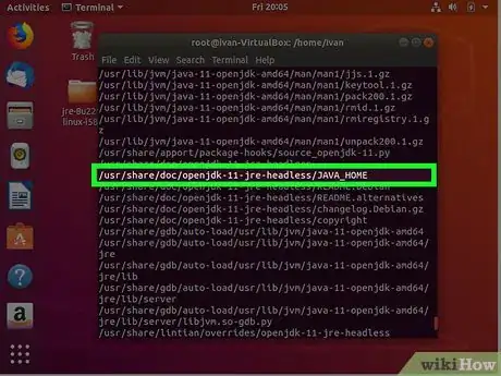 Image titled Set Up Your Java_Home Path in Ubuntu Step 6