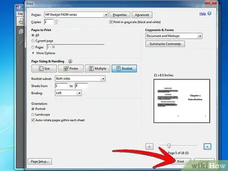 Image titled Print a Booklet Using Adobe Reader Step 5