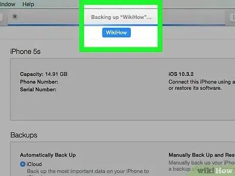 Image titled Back Up an iPhone to iTunes Step 4