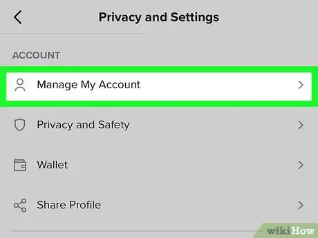 Image titled Delete a TikTok Account Step 4
