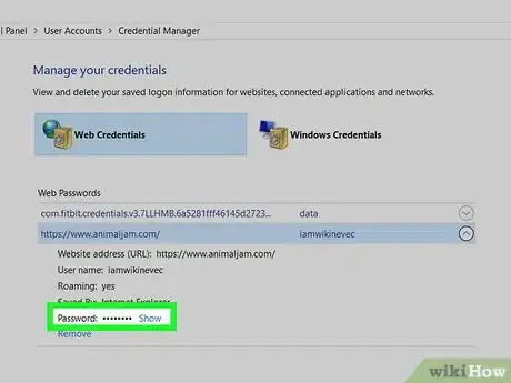 Image titled View Your Passwords in Credential Manager on Windows Step 4