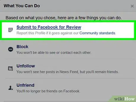 Image titled Report a Fake Account on Facebook Step 18