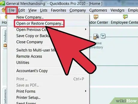 Image titled Pay Independent Contractors in Quickbooks Step 2