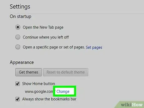 Image titled Set Homepage in Google Chrome Step 5