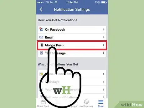 Image titled Disable Facebook Places Notifications on Your iPhone Step 10