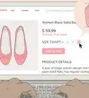 Choose Shoe Size when Shopping Online