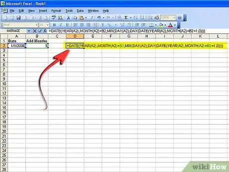 Image titled Create a Formula to Increase a Date by 1 Month Step 4