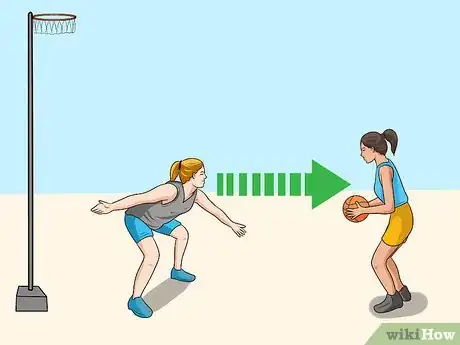 Image titled Defend in Netball Step 1