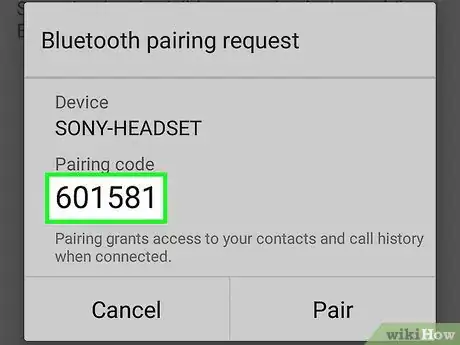 Image titled Pair a Cell Phone to a Bluetooth Headset Step 8