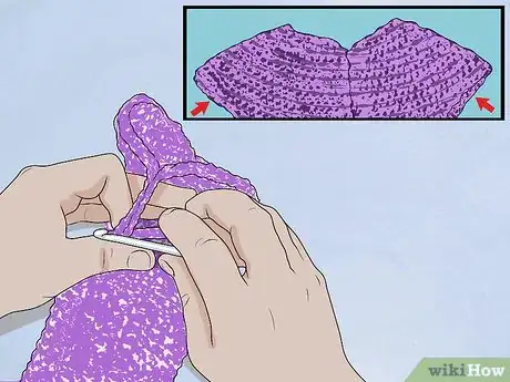 Image titled Crochet a Baby Sweater for Beginners Step 9