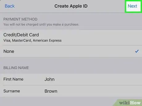 Image titled Create an Apple ID Without a Credit Card Step 21