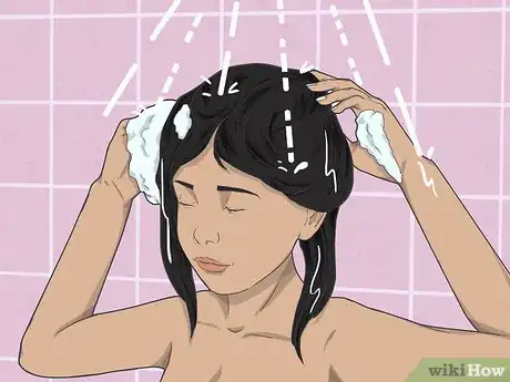 Image titled Dye Black Hair to Light Brown Without Bleach Step 2