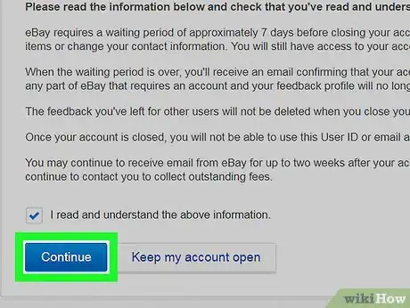 Image titled Delete an eBay Account Step 12