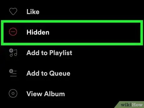 Image titled Unhide a Song on Spotify Step 5
