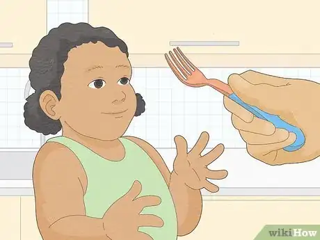 Image titled Get Your Toddler to Eat with Utensils Step 15