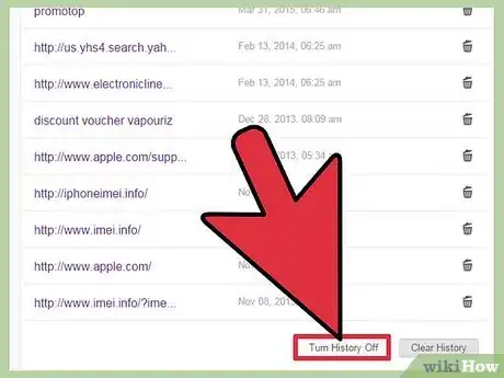 Image titled Delete Yahoo History Step 5
