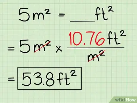 Image titled Convert Square Meters to Square Feet and Vice Versa Step 1