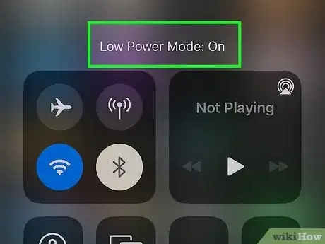 Image titled Add Low Power Mode to Control Center Step 6