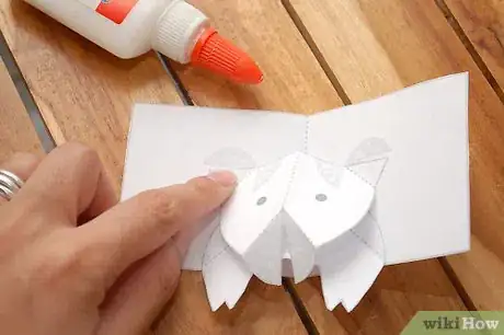 Image titled Make a Pig Pop up Card (Robert Sabuda Method) Step 21