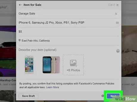 Image titled Advertise a Garage Sale on Facebook on PC or Mac Step 8