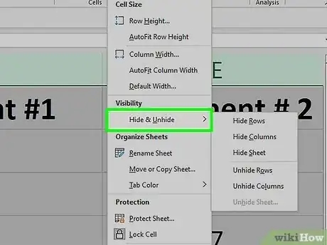 Image titled Unhide Columns in Excel Step 20