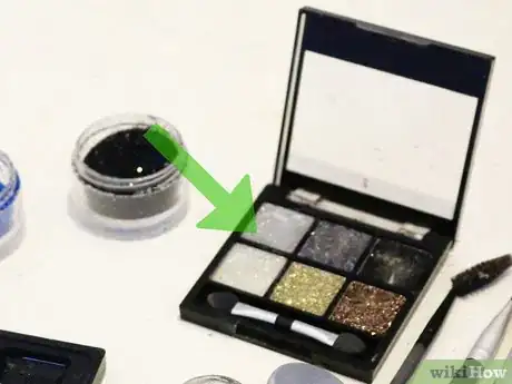 Image titled Apply Glitter Eye Makeup Step 1