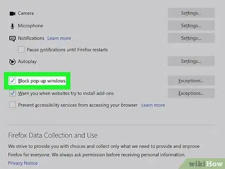 Image titled Turn On Pop up Blocker Step 34