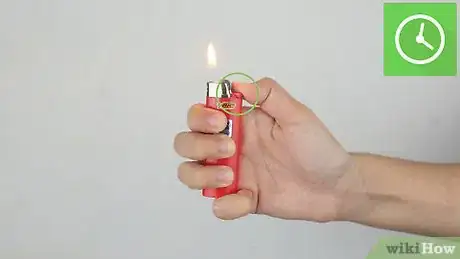 Image titled Flick a Bic Lighter Step 3