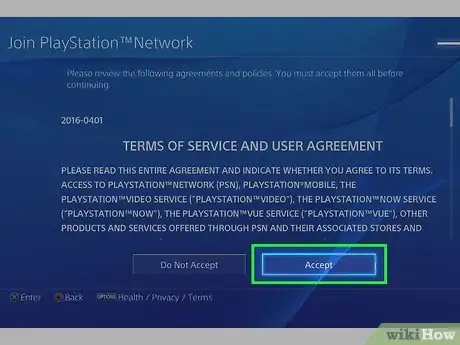 Image titled Sign Up for PlayStation Network Step 9