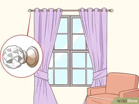 Image titled Choose a Curtain Rod for Your Window Decor Step 7