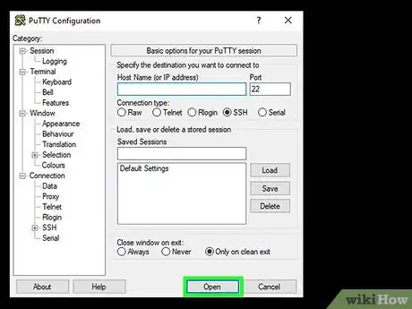 Image titled Use Putty in Windows Step 6