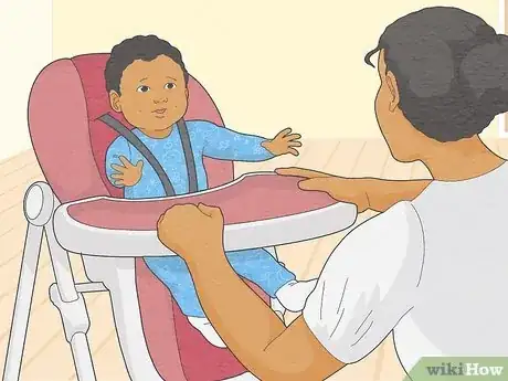 Image titled When Can Baby Sit in High Chair Step 13