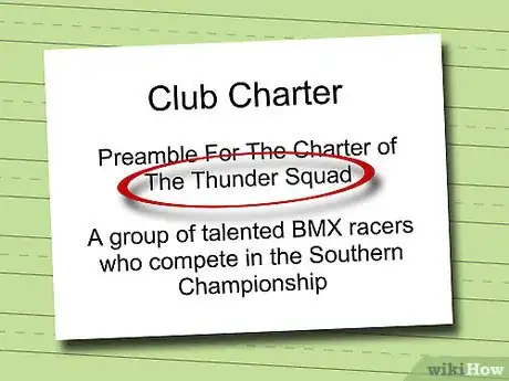 Image titled Write a Club Charter Step 3