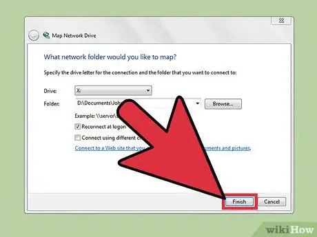 Image titled Map a Folder to a Drive Letter in Windows Step 11