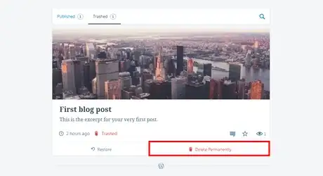 Image titled Wordpress; post delete permanently.png