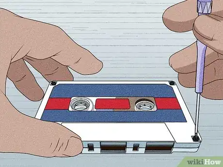 Image titled Fix a Cassette Tape Step 1