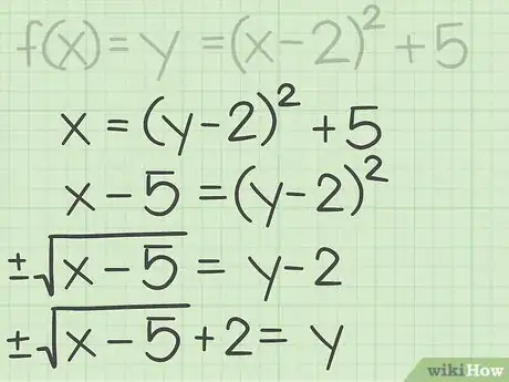 Image titled Find the Inverse of a Quadratic Function Step 17